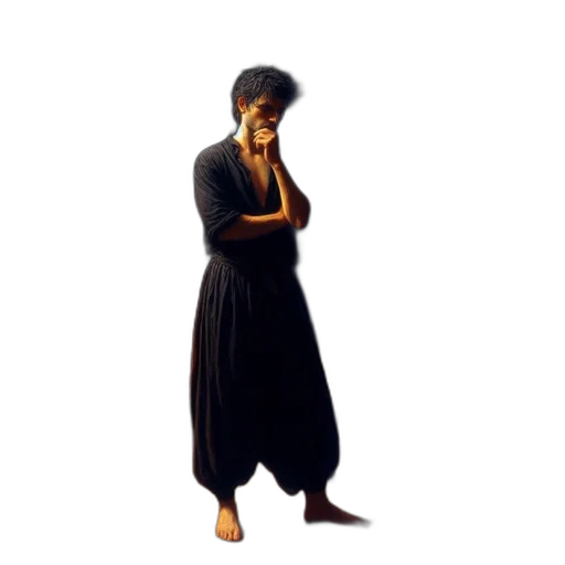 staff, dress, concept art, pixel art transparent PNG cut-out