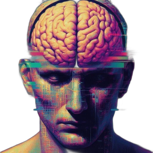 face, mask, robot, crown transparent PNG cut-out