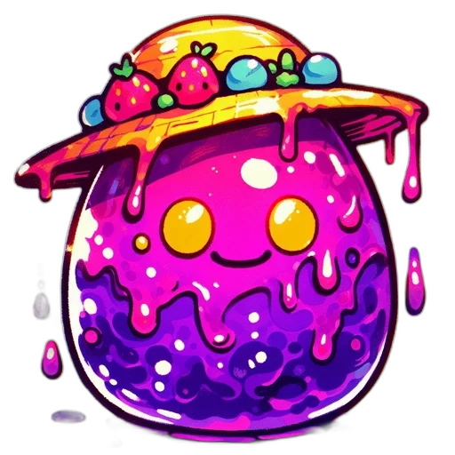 food, creature, pixel art, concept art transparent PNG cut-out