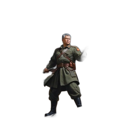 jacket, weapon, staff, sword transparent PNG cut-out