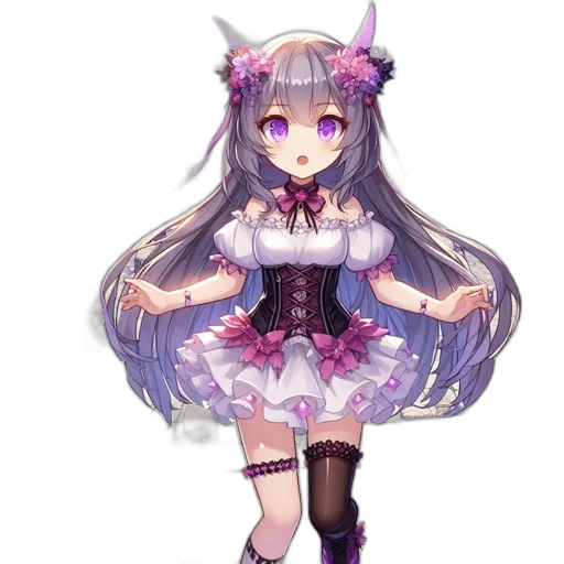 dress, staff, creature, dragon transparent PNG cut-out