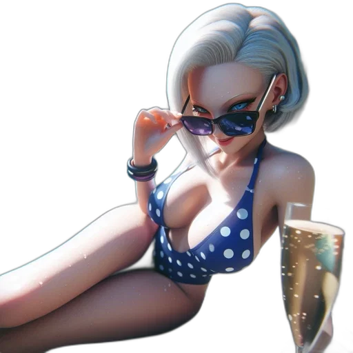 3d render, concept art, cartoon, comic book art transparent PNG cut-out