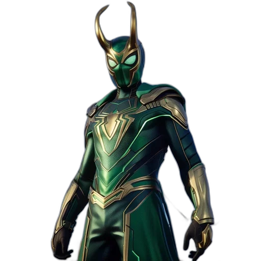 mask, concept art, 3d render, comic book art transparent PNG cut-out