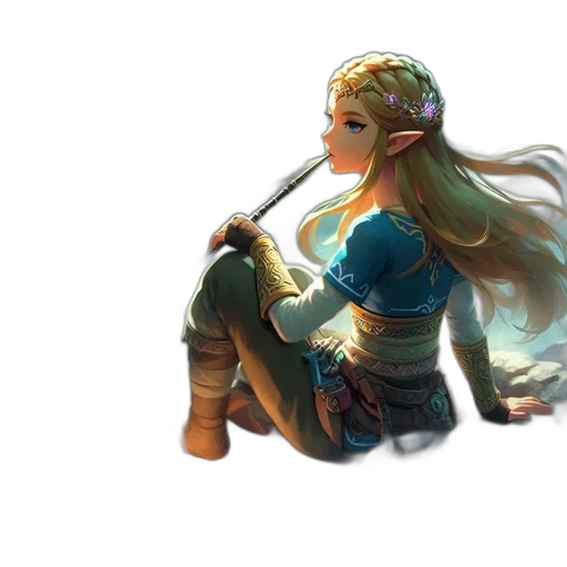 sword, weapon, staff, crown transparent PNG cut-out