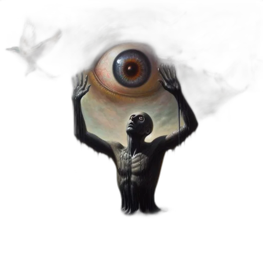 mask, creature, face, robot transparent PNG cut-out