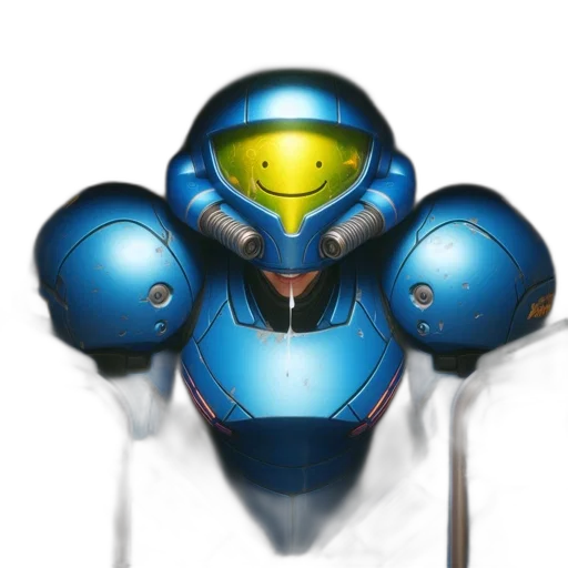 robot, mask, face, jacket transparent PNG cut-out