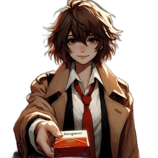 jacket, food, staff, weapon transparent PNG cut-out