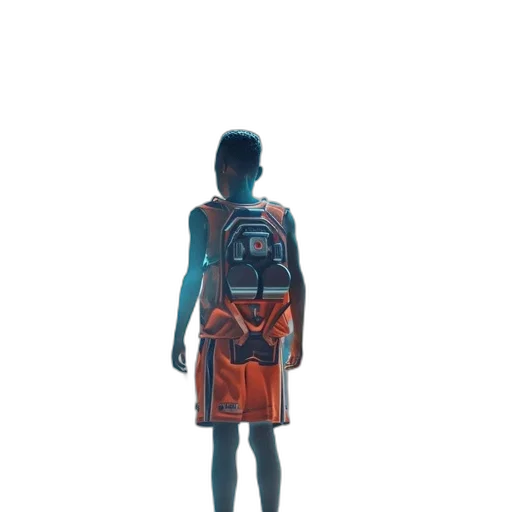jacket, dress, robot, creature transparent PNG cut-out