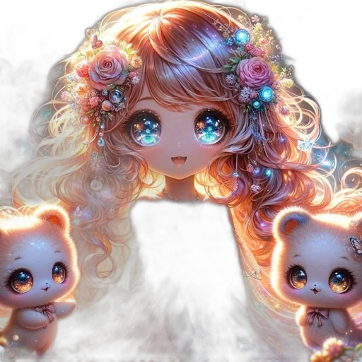 fantasy art, concept art, photorealistic, anime transparent PNG cut-out