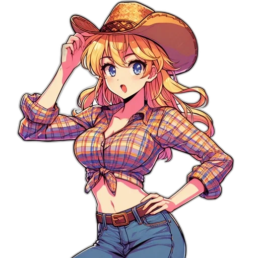 hat, weapon, anime, cartoon transparent PNG cut-out
