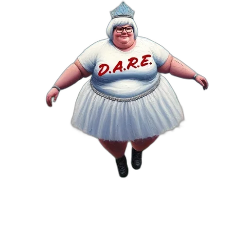 dress, creature, face, robot transparent PNG cut-out