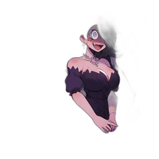 dress, hat, creature, mask transparent PNG cut-out