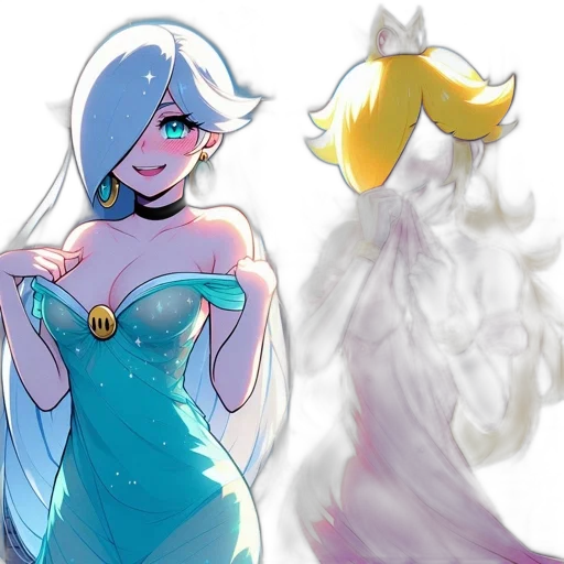 dress, crown, concept art, fantasy art transparent PNG cut-out