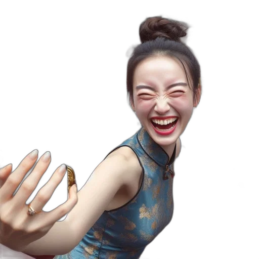 face, mask, creature, dress transparent PNG cut-out