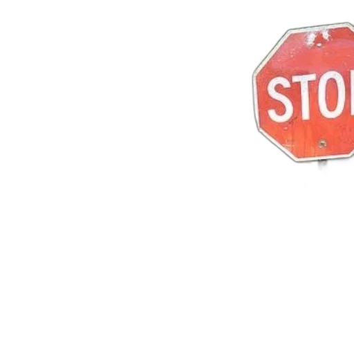car, stop, sign, stands transparent PNG cut-out