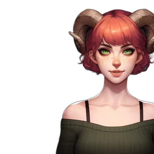 face, staff, mask, creature transparent PNG cut-out