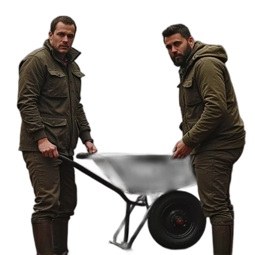 jacket, umbrella, weapon, car transparent PNG cut-out