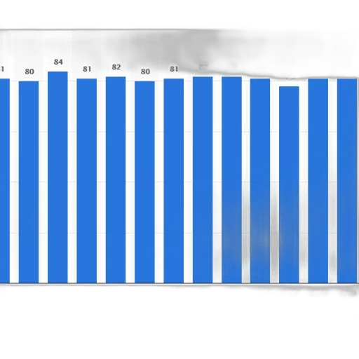 blue, monochrome, bar, chart transparent PNG cut-out