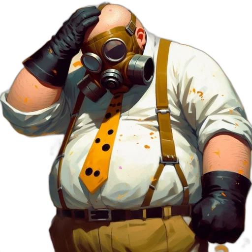 mask, staff, face, weapon transparent PNG cut-out