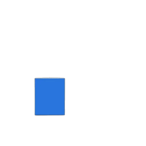 robot, pixel art, blue, monochrome transparent PNG cut-out