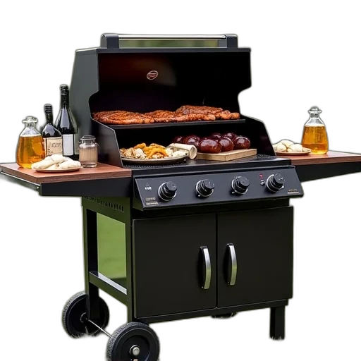 food, furniture, 3d render, photorealistic transparent PNG cut-out