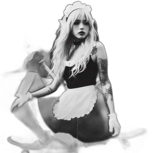 dress, creature, concept art, fantasy art transparent PNG cut-out