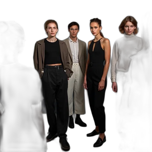 staff, dress, jacket, concept art transparent PNG cut-out