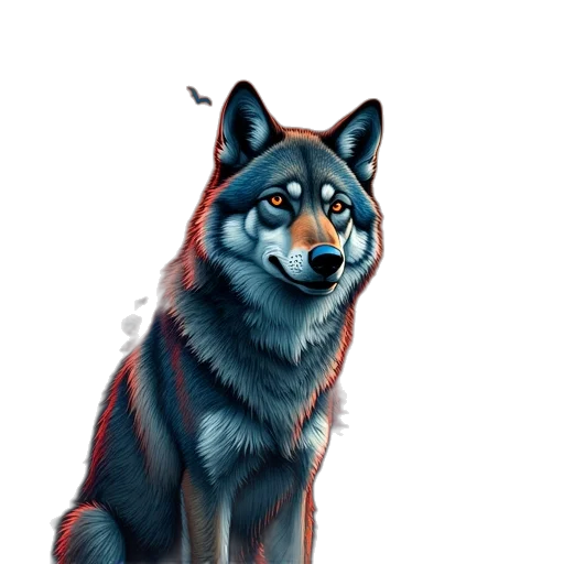 animal, creature, staff, jacket transparent PNG cut-out