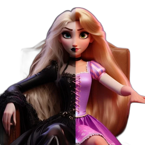 dress, 3d render, concept art, fantasy art transparent PNG cut-out