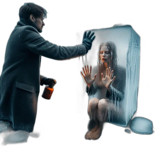concept art, photorealistic, comic book art, 3d render transparent PNG cut-out