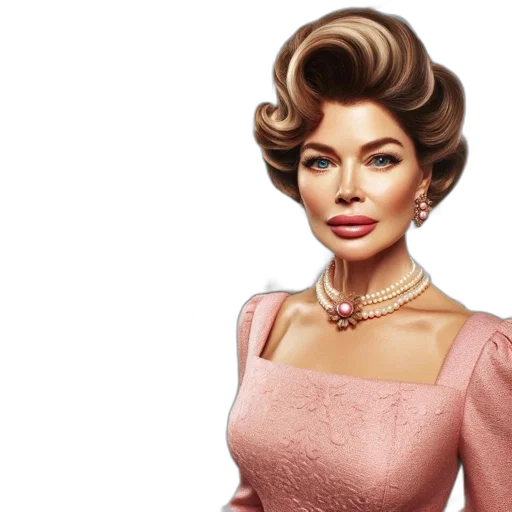 jewelry, dress, photorealistic, 3d render transparent PNG cut-out