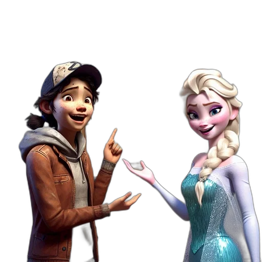 3d render, concept art, cartoon, fantasy art transparent PNG cut-out