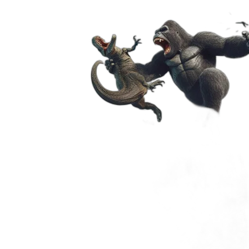 animal, creature, dragon, staff transparent PNG cut-out