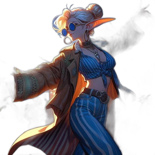 staff, jacket, dragon, concept art transparent PNG cut-out