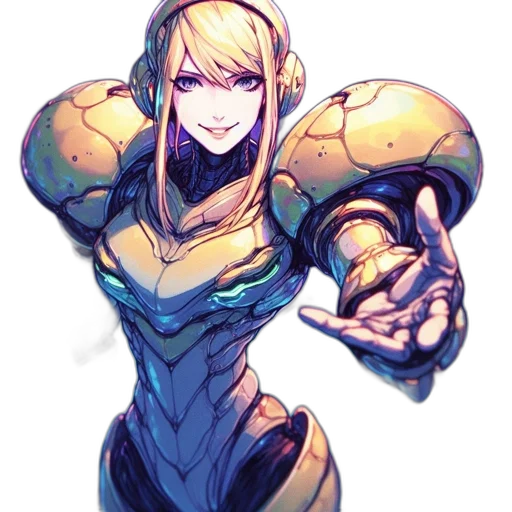 robot, weapon, dress, concept art transparent PNG cut-out