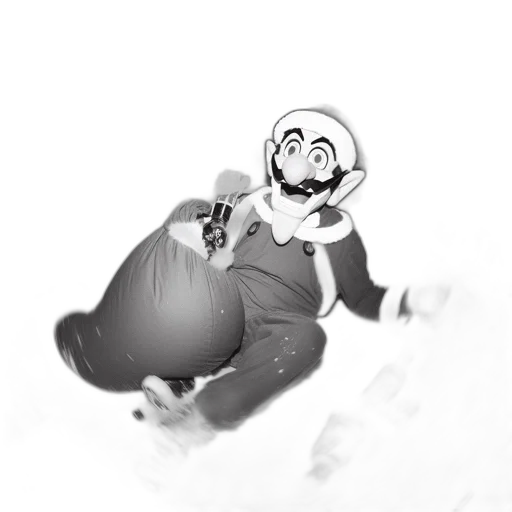 staff, robot, creature, mask transparent PNG cut-out