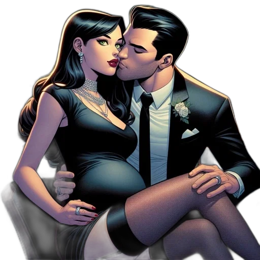 comic book art, concept art, cartoon, photorealistic transparent PNG cut-out