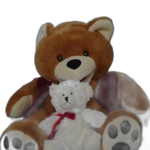 staff, 3d render, brown, teddy transparent PNG cut-out