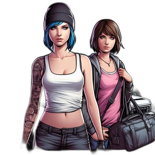 concept art, comic book art, pixel art, fantasy art transparent PNG cut-out