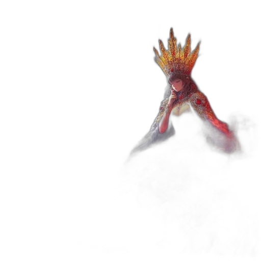 crown, creature, dragon, animal transparent PNG cut-out