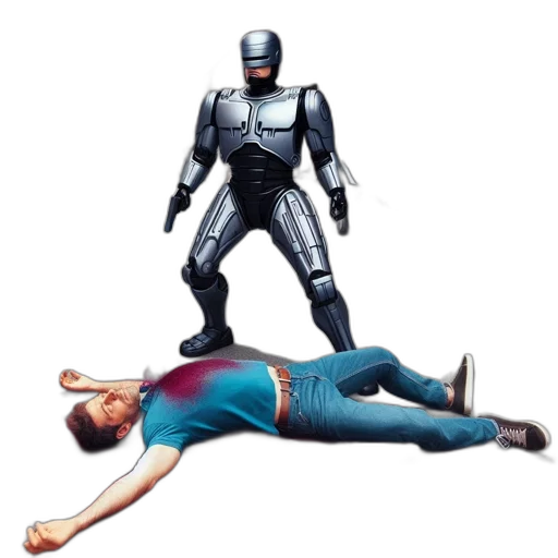 robot, weapon, concept art, comic book art transparent PNG cut-out