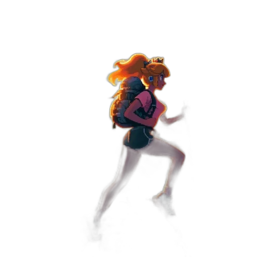 jacket, creature, hair, dress transparent PNG cut-out