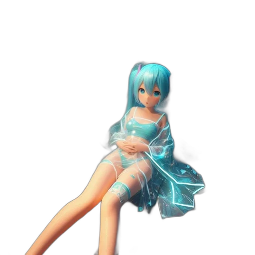 dress, robot, sword, staff transparent PNG cut-out