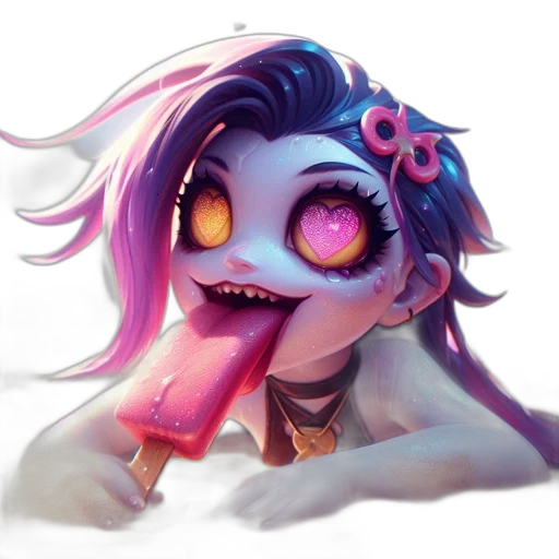 creature, staff, face, mask transparent PNG cut-out