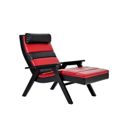 furniture, 3d render, modern, black transparent PNG cut-out