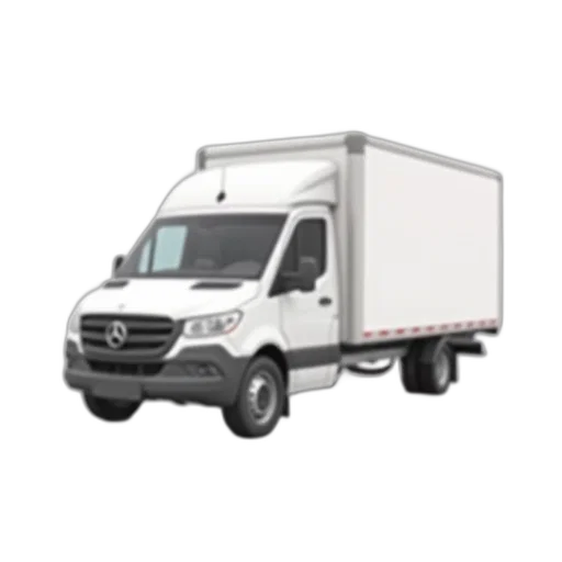 car, 3d render, photorealistic, delivery transparent PNG cut-out