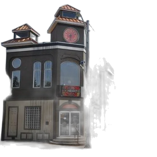 building, concept art, 3d render, photorealistic transparent PNG cut-out