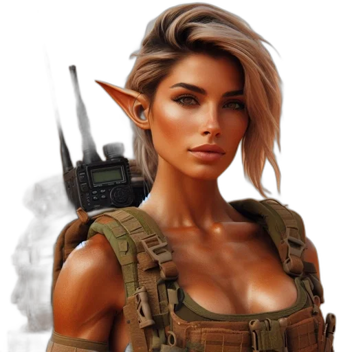 concept art, fantasy art, photorealistic, pixel art transparent PNG cut-out