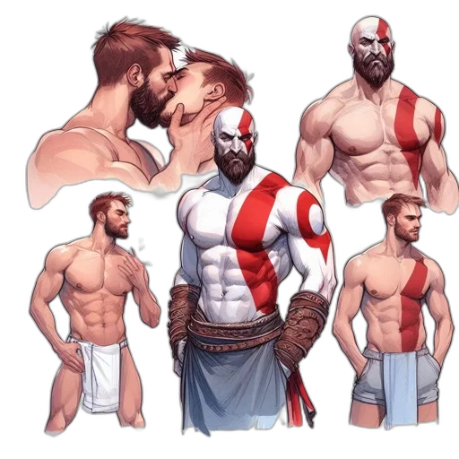 concept art, comic book art, fantasy art, pixel art transparent PNG cut-out
