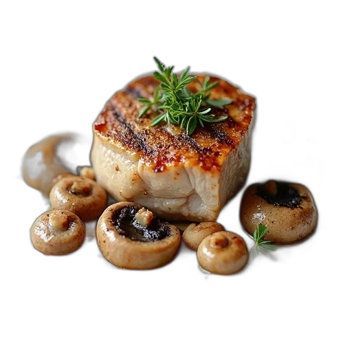 food, animal, photorealistic, 3d render transparent PNG cut-out